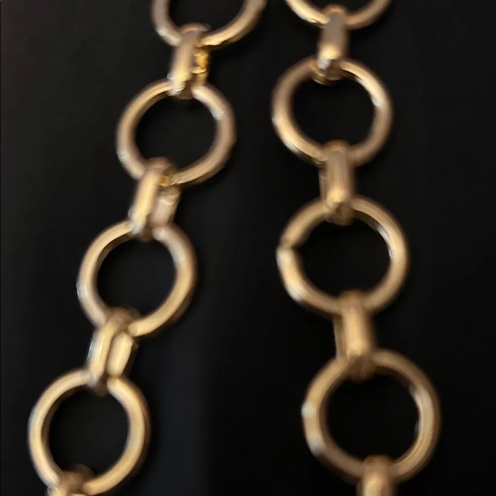 Elegant Gold and Pearl Cross Necklace NWT - Picture 4 of 8